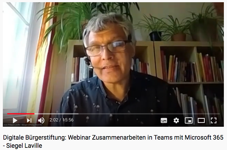 Jean-Philippe Laville im Webinar zur Digitalen Teamarbeit